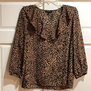 Leopard Print Blouse